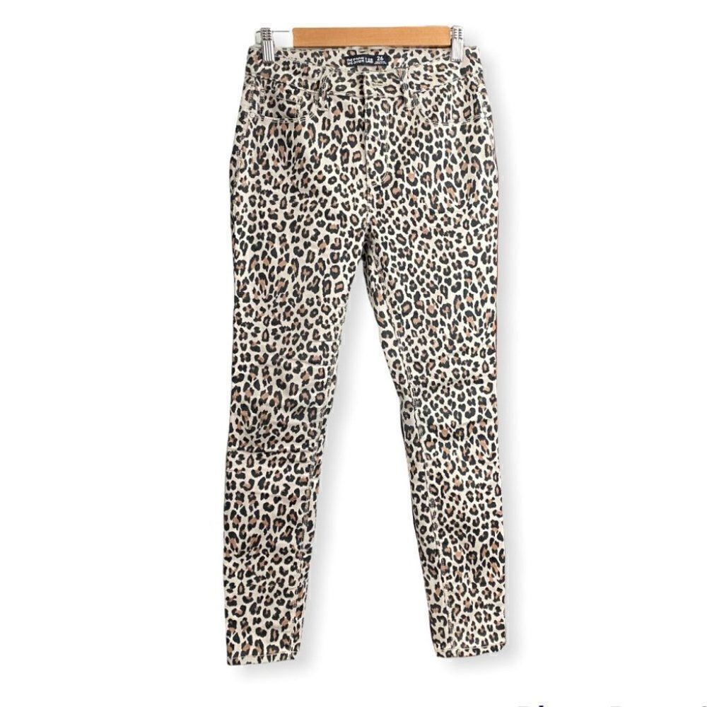 DESIGN Lab Leopard Print Pants